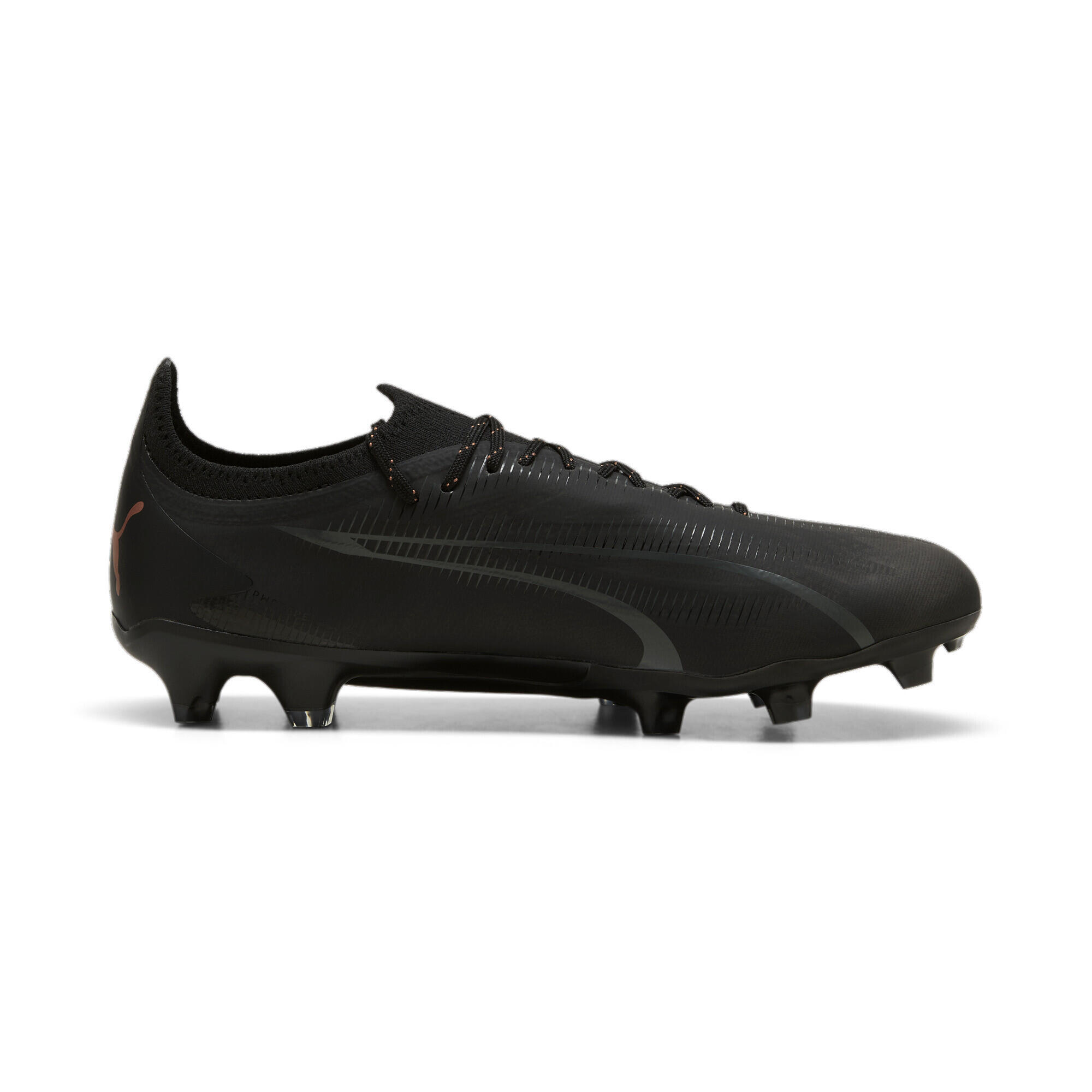 ULTRA ULTIMATE FG/AG Fußballschuhe Erwachsene PUMA Black Copper Rose Metallic 6/7