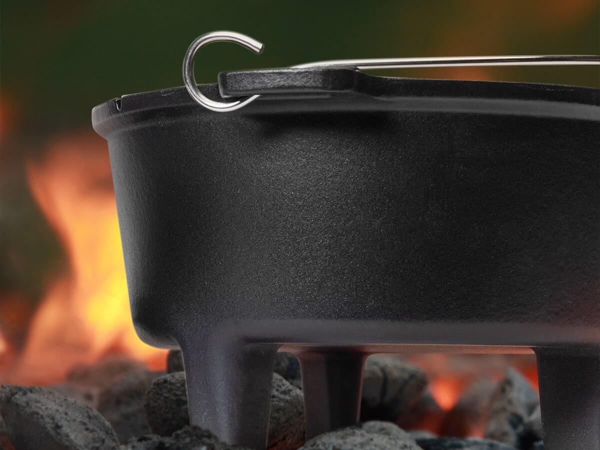 BBCrew Dutch Oven 8 L  - Pentola in ghisa smaltata - barbecue 7/7