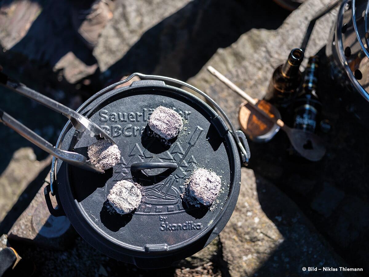 BBCrew Dutch Oven 8 L  - Pentola in ghisa smaltata - barbecue 3/7