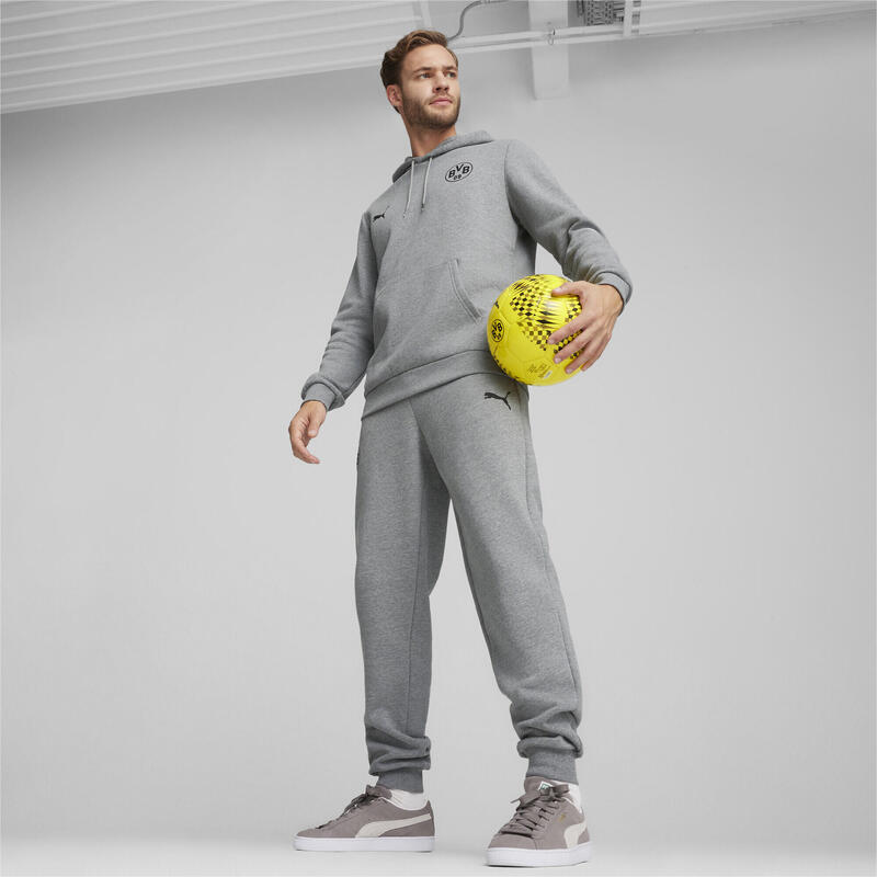 Borussia Dortmund ESS hoodie PUMA Medium Gray Heather