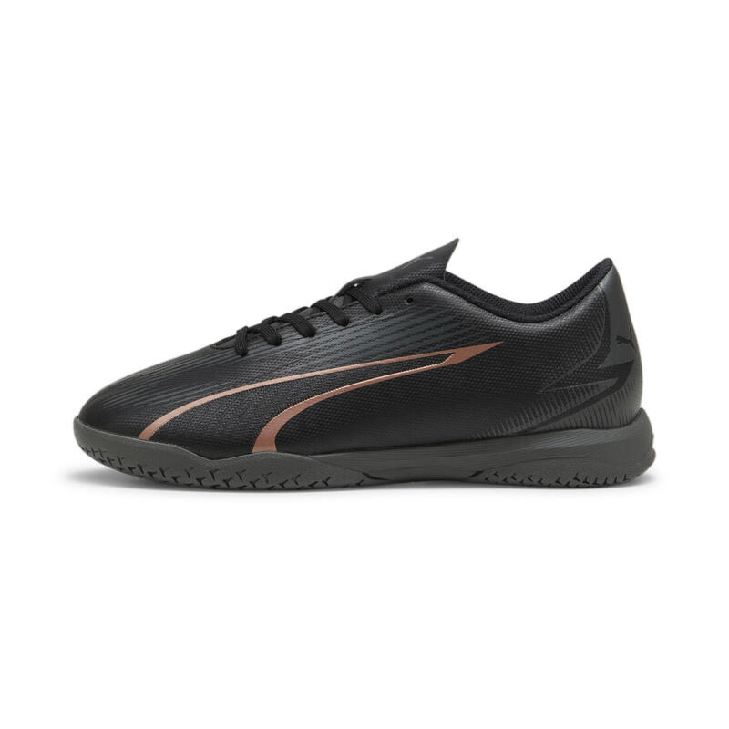 Tenis de fútbol Niño ULTRA PLAY IT PUMA Black Copper Rose Metallic