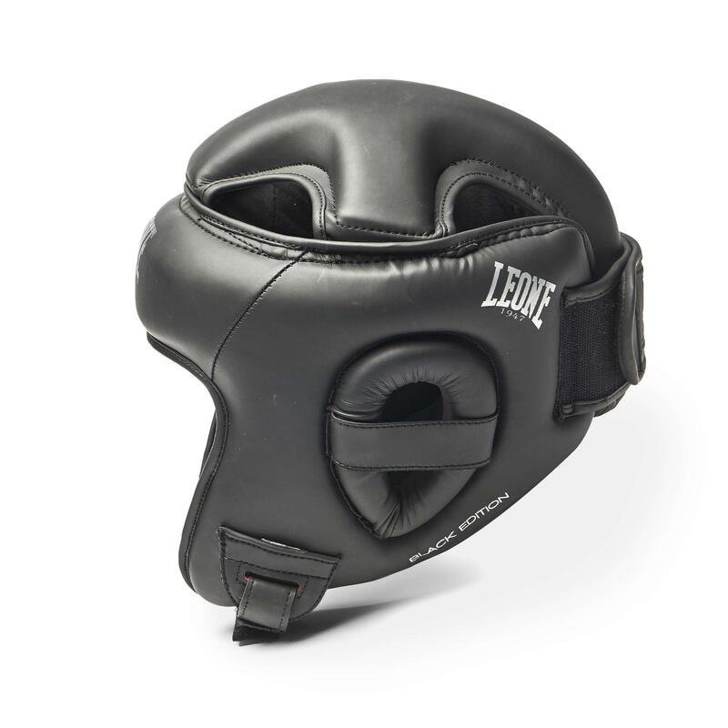 CASCO DE BOXEO CON PROTECCIÓN FACIAL NEGRO 100 - Decathlon