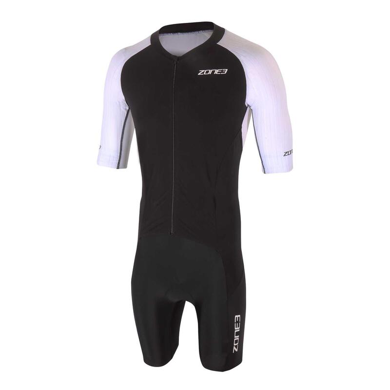 Kombinezon triathlonowy męski ZONE3 Lava Long Distance Full Zip Aero Suit