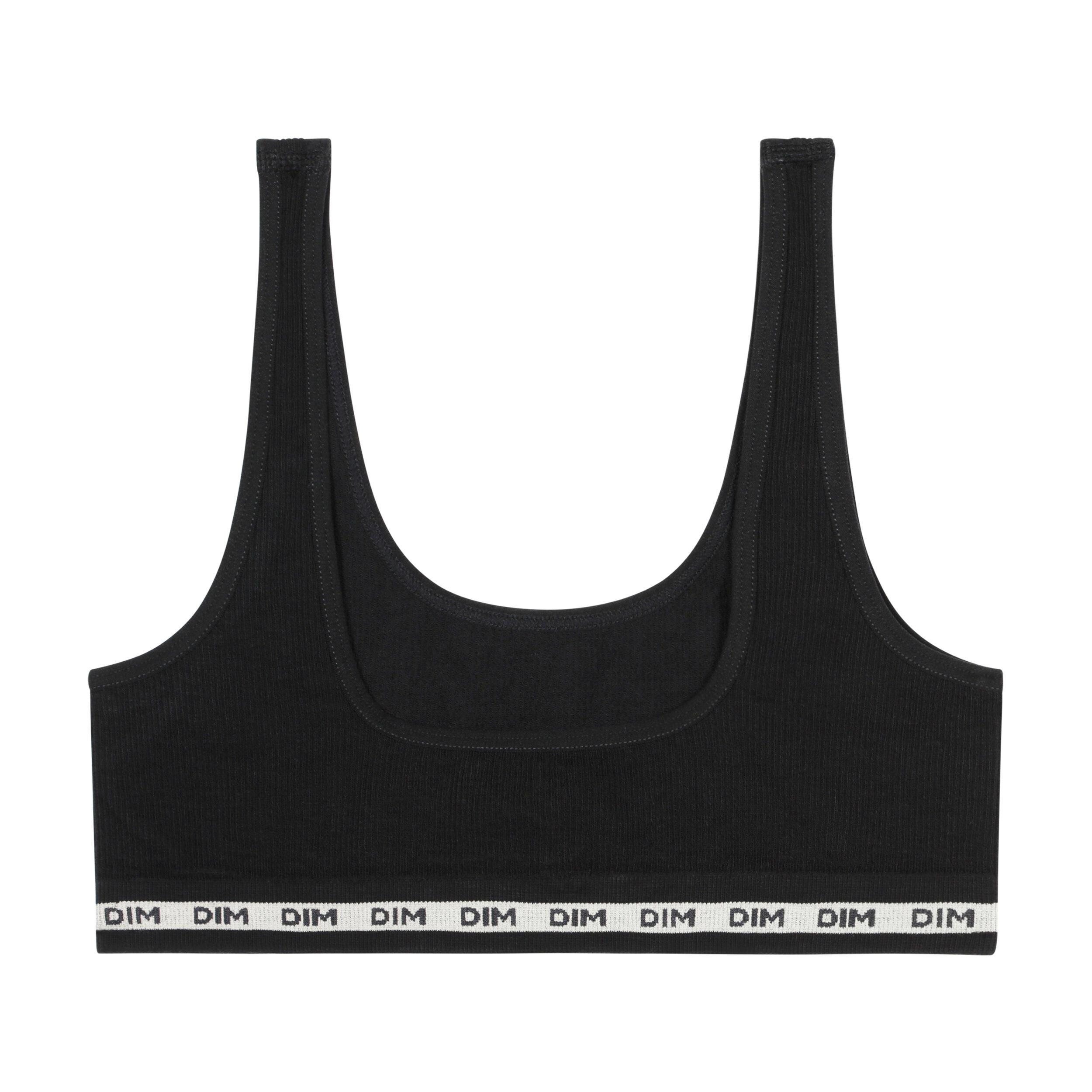 Dim Icons Seamless, Brassière fille en tissu côtelé 2/5
