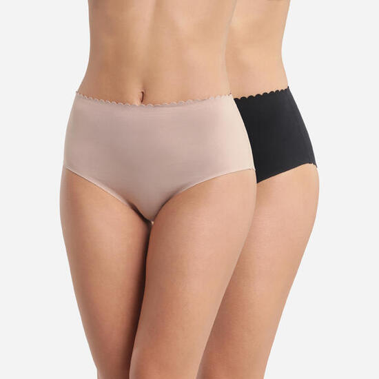 Lot de 2 Culottes coton Femme Body Touch Easy
