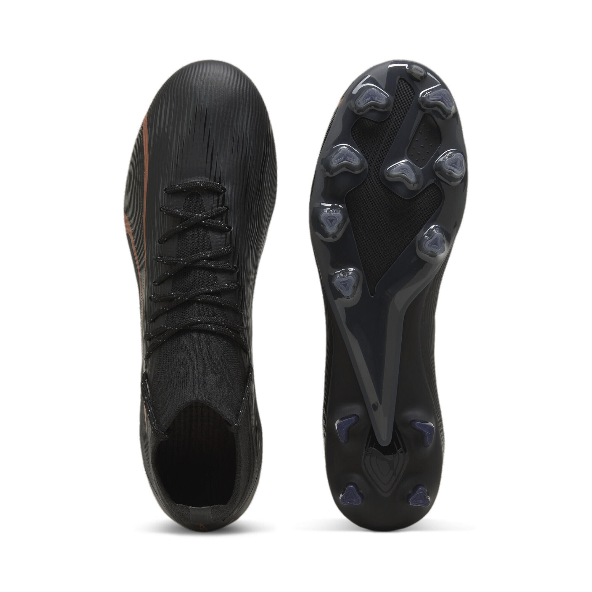 Scarpe da calcio ULTRA PRO FG/AG PUMA Black Copper Rose Metallic 4/7