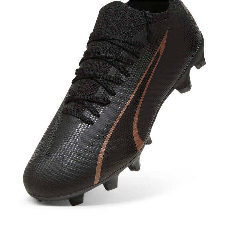 Botas de fútbol ULTRA MATCH FG/AG Hombre PUMA Black Copper Rose Metallic