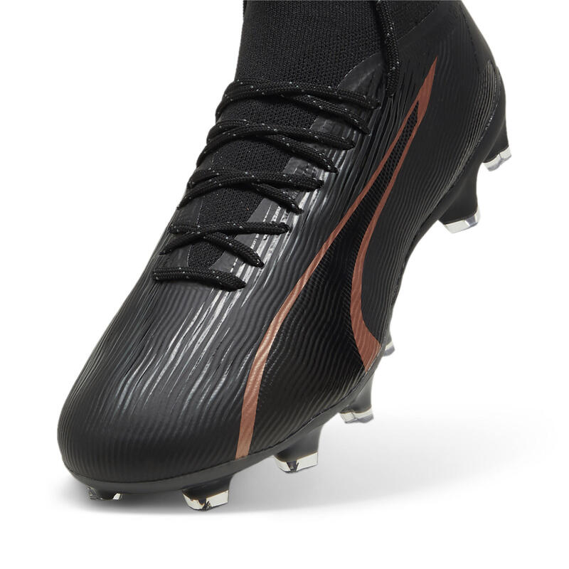 Botas de fútbol ULTRA PRO FG/AG PUMA Black Copper Rose Metallic