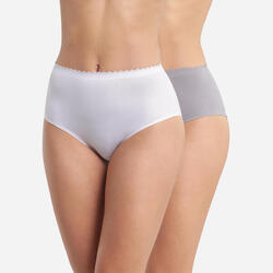 Lot de 2 Culottes coton Femme Body Touch Easy