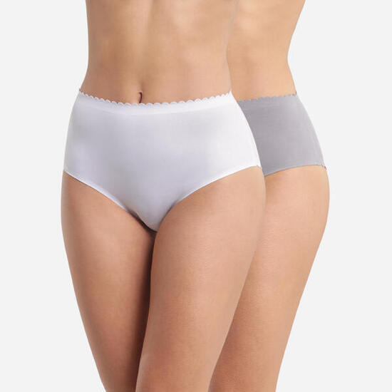Lot de 2 Culottes coton Femme Body Touch Easy