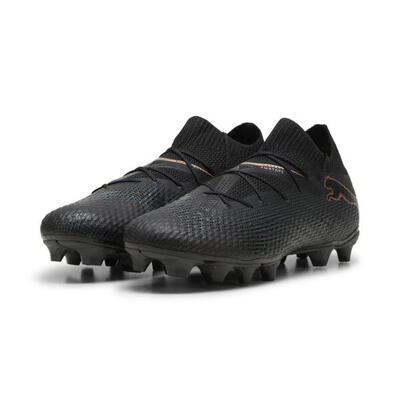 Future 7 pro fg/ag voetbalschoenen puma black copper rose metallic