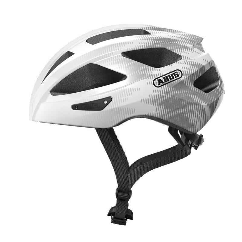 ABUS Casque de vélo de course "Macator", argent