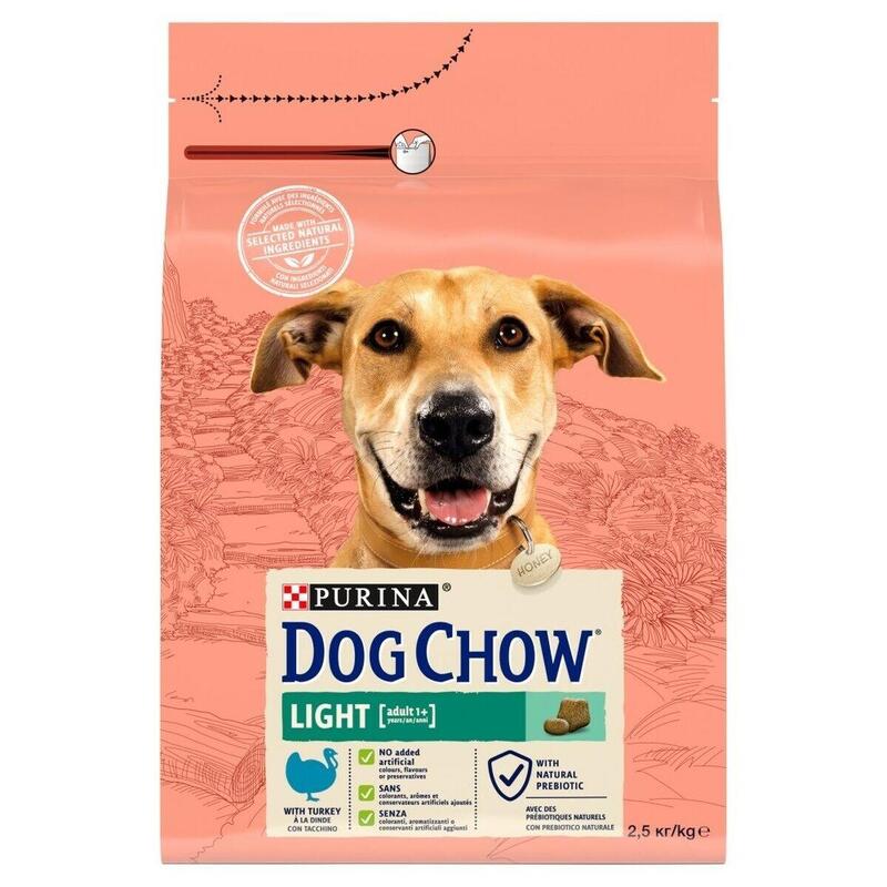 Ração para cão Purina Dog chow light Adulto Peru 2,5 kg