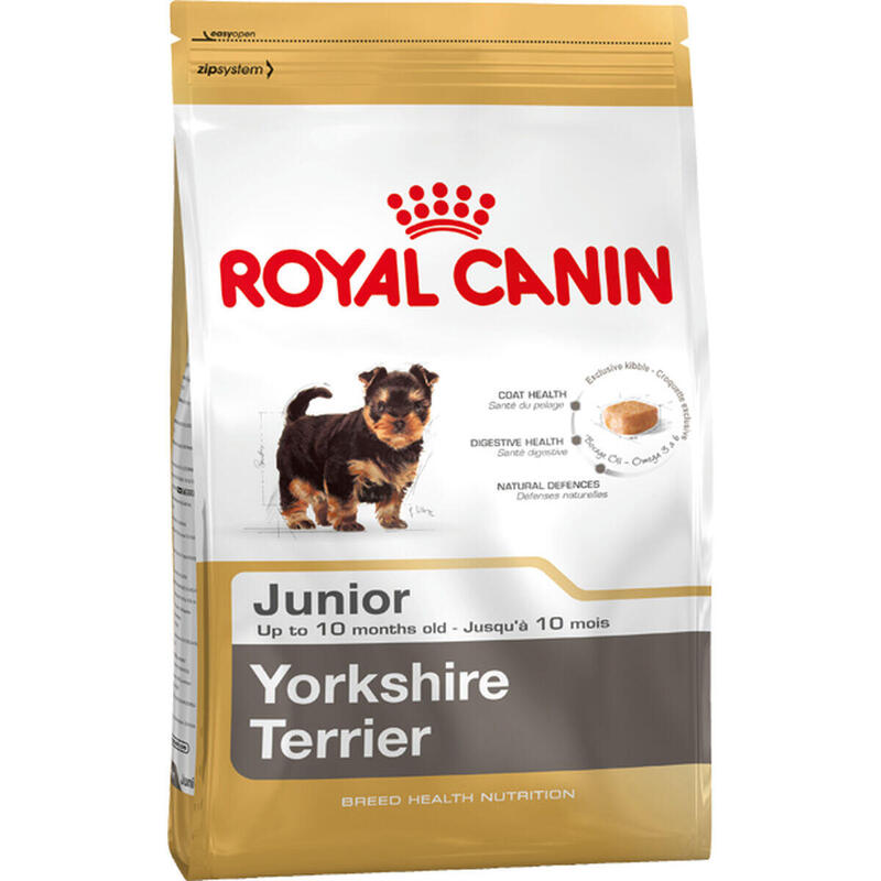 Comida para cão Yorkshire Terrier Junior 1,5 Kg