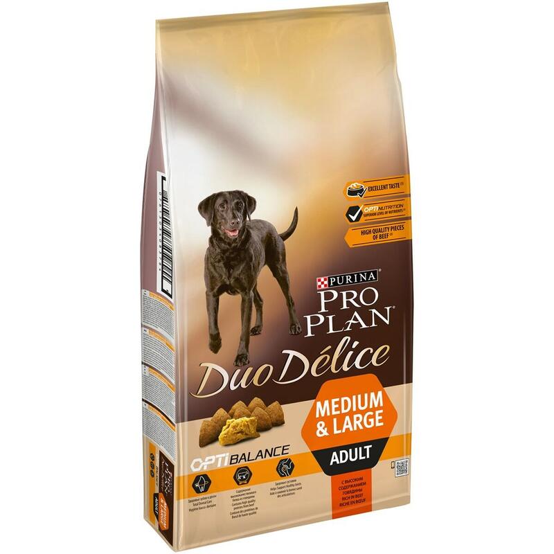 Comida para cão Pro Plan DUO DÉLICE 10 kg