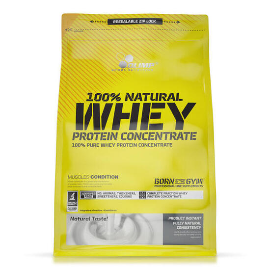 Whey sans arôme - 100% Natural Whey Concentrate - Saveur neutre 700g
