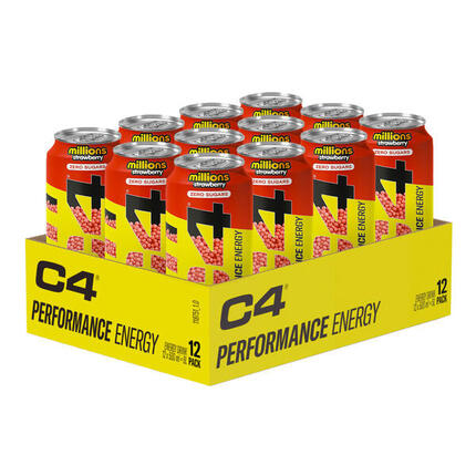 Boissons énergétiques | Pack C4 Energy Drink (12x500ml) | Cosmic Rainbow