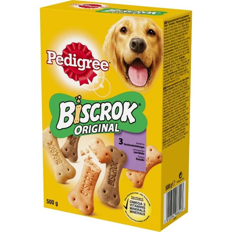 Comida para cão Biscrock Original 500 g