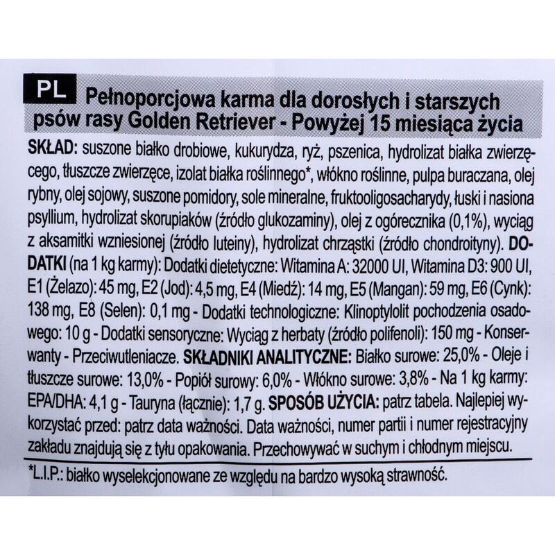 Nutreț Royal Canin Golden Retriever Adult Adulți