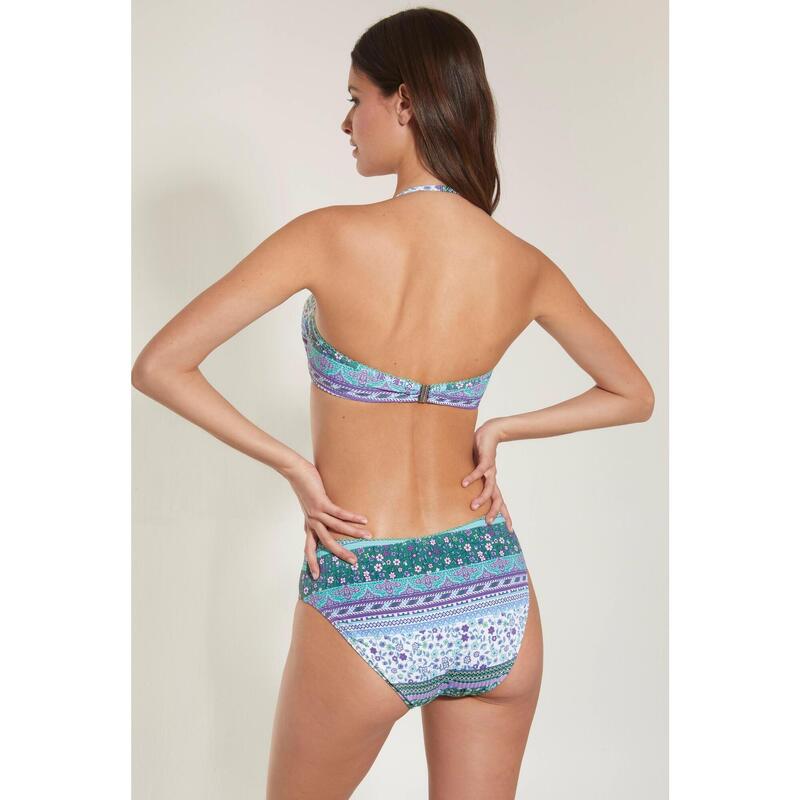 Bikini para Mujer Docor  420-1003C.420 BLUE Aros y Braga Alta