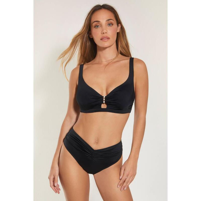 Bikini para Mujer Docor  428-1019C.2001 Black Aros y Braga Alta