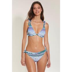Bikini para Mujer Docor  420-1066B.420 BLUE Copas y Braga Baja