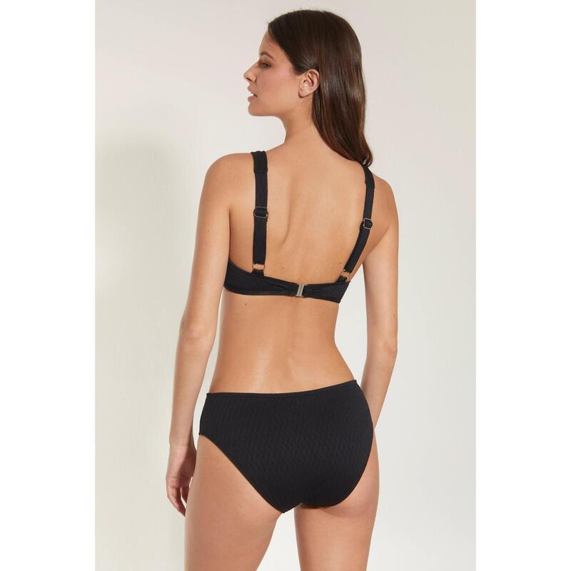 Bikini para Mujer Docor  412-1088C.412 BLACK Aros y Braga Alta