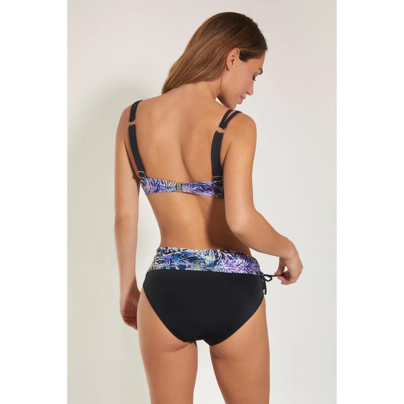 Bikini para Mujer Docor  418-1319C.418 BLUE Aros y Braga Alta