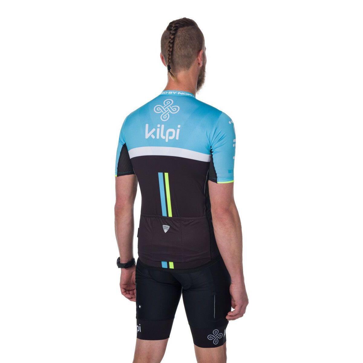 T-shirt Kilpi Corridor uomo in poliestere blu 2/7