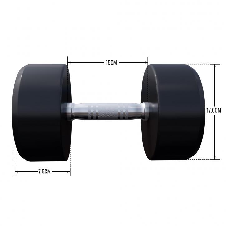 Zestaw hanli stałych 2x 2.5 - 25 kg ze stojakiem