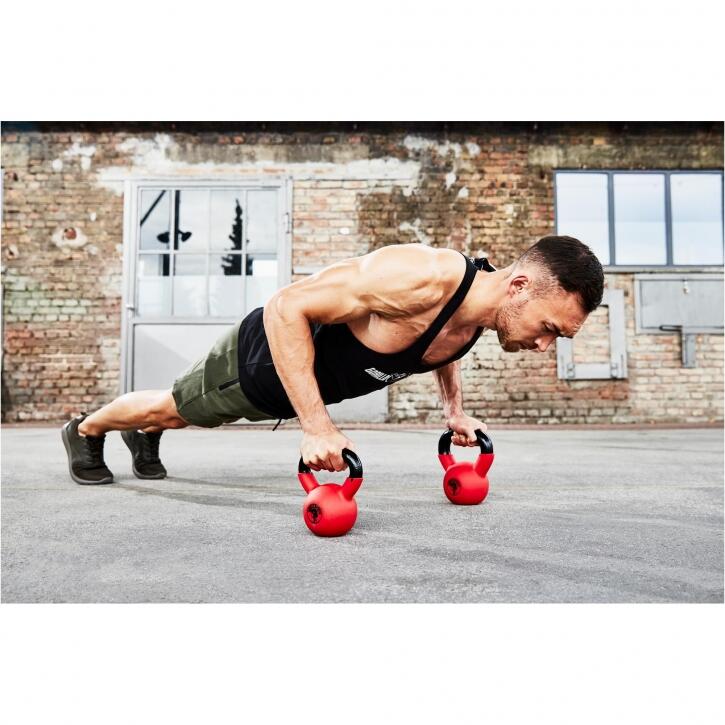 Zestaw 4, 8, 12, 16 kg kettlebell komplet 40 kg żeliwo gumowane 4/5