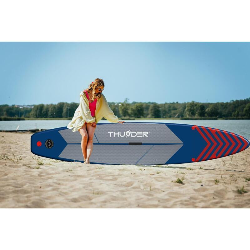 Deska do Stand up paddle Thunder SUP Steel red 365