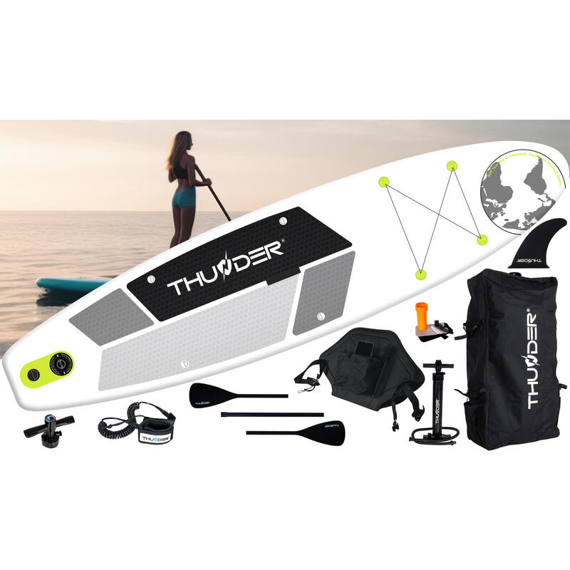 Deska do Stand up paddle Thunder SUP Planet Lime 320