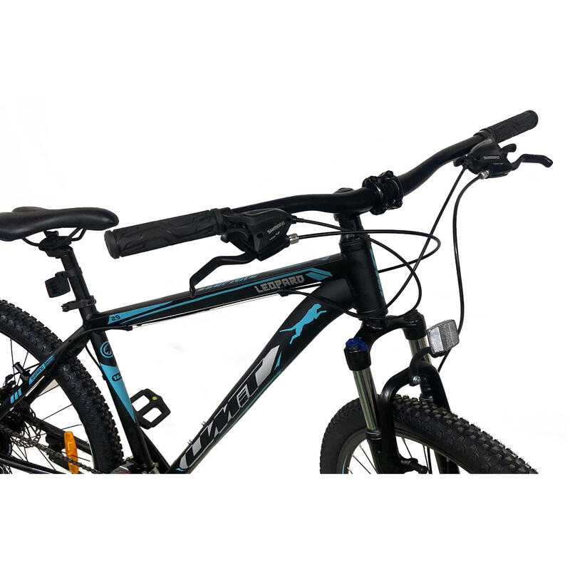 Bicicleta de montaña 29" Umit Leopard Negra Azul