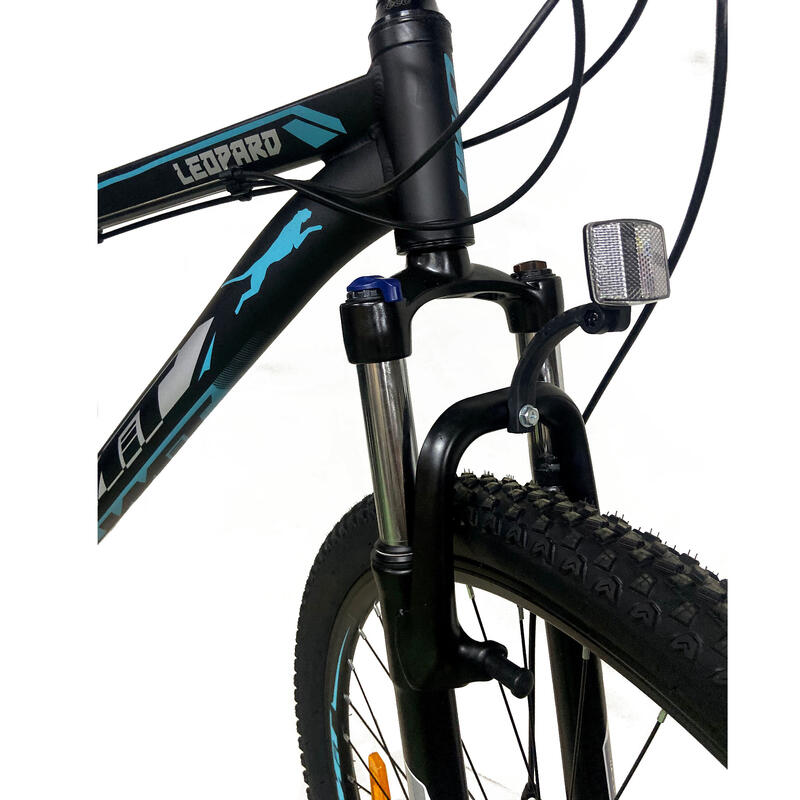 Bicicleta de montaña 29" Umit Leopard Negra Azul