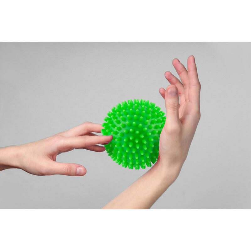 Piłeczka piłka z kolcami do masażu rehabilitacji Neo-Sport