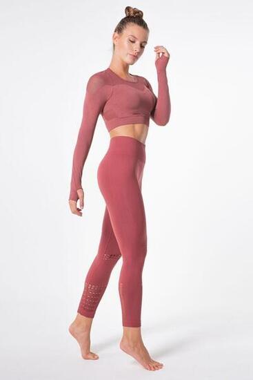 Legging Femme Fitness sans coutures Fibre Emana Taille haute Namasté