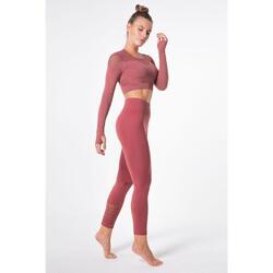 Legging Femme Fitness sans coutures Fibre Emana Taille haute Namasté