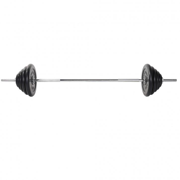 Ławka do wyciskania 3w1 biała + sztanga winylowa regulowana (zestaw 100 kg 30mm) 7/7