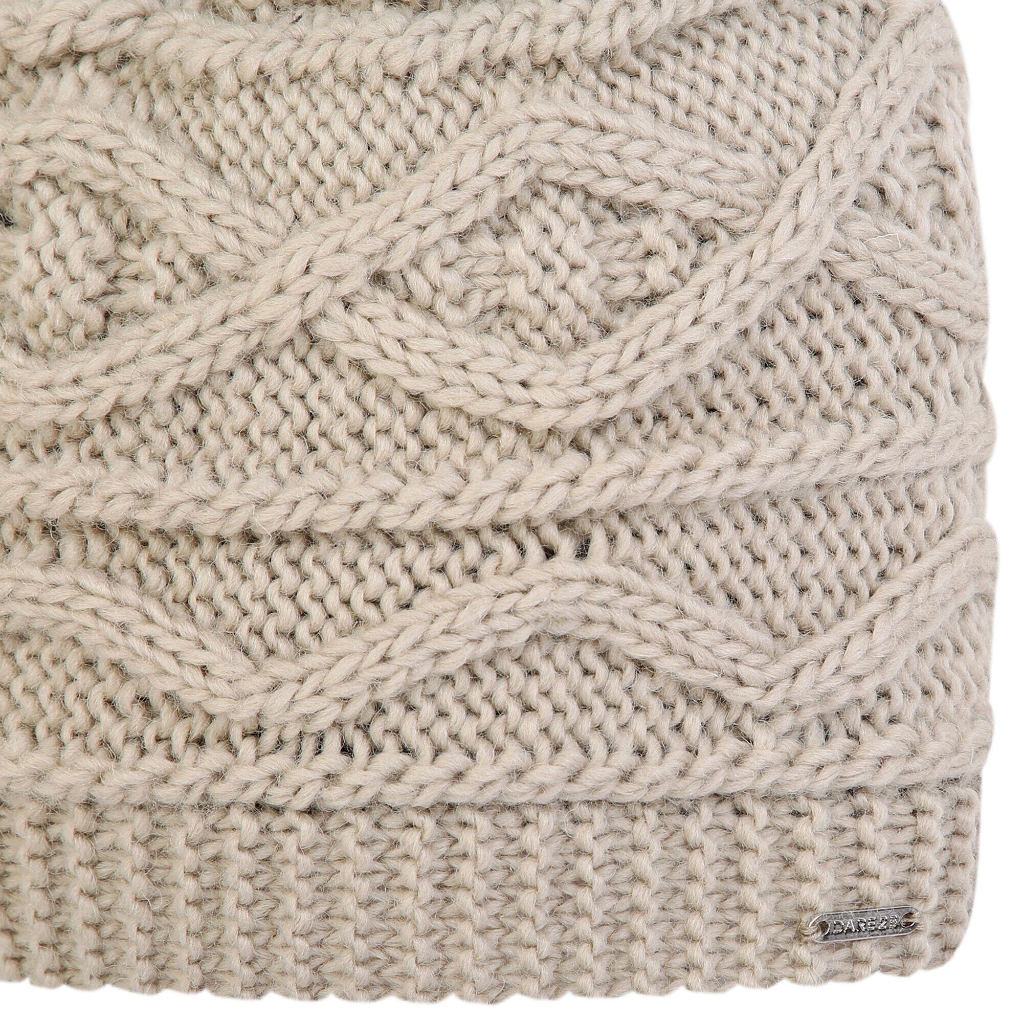 Womens/Ladies Remind II Bobble Beanie (Pelican) 3/4