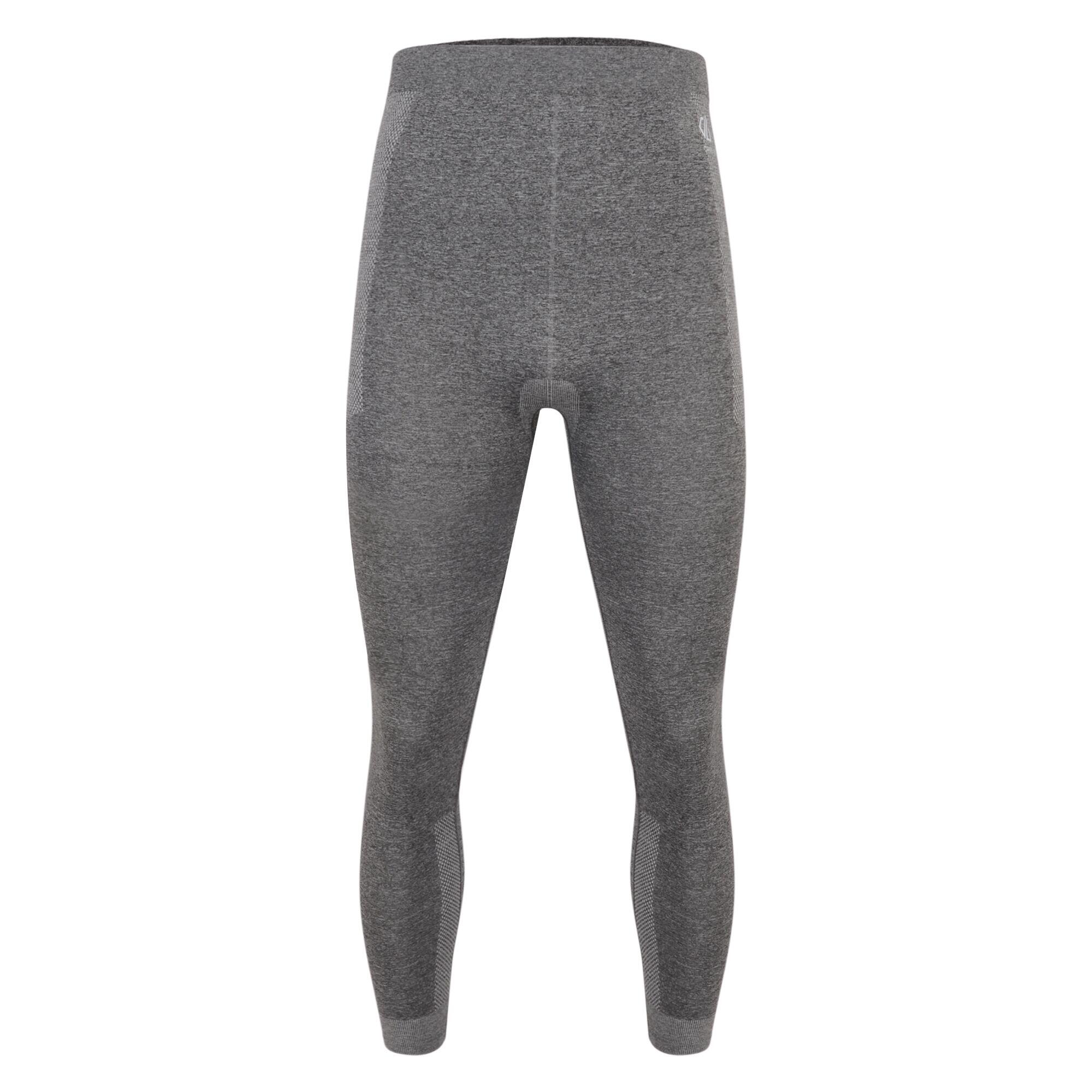 Mens In The Zone II Base Layer Bottoms (Charcoal Grey Marl) 1/5