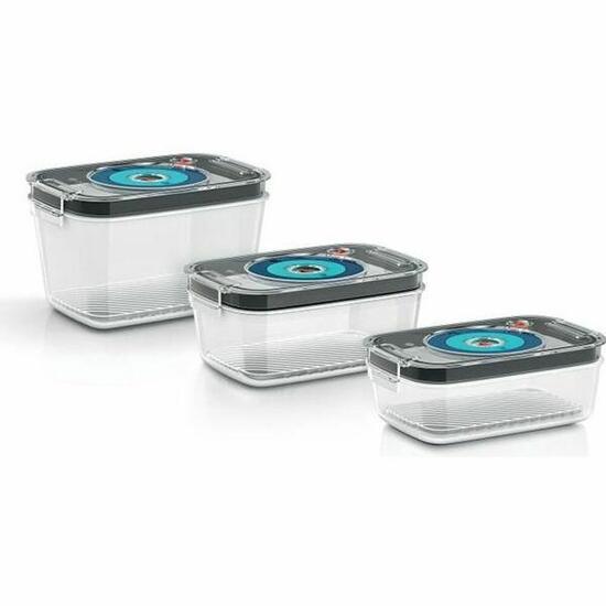 Set 3 Lunchboxen Tritan 700 ml