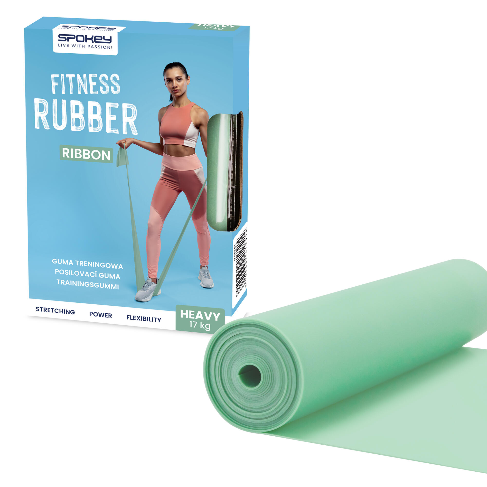 Guma fitness Spokey Ribbon 4/5