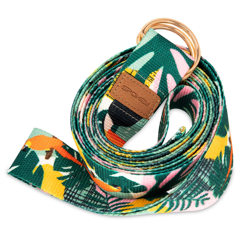 Curea de yoga Spokey Home Jungle 300 cm – Suport pentru începători