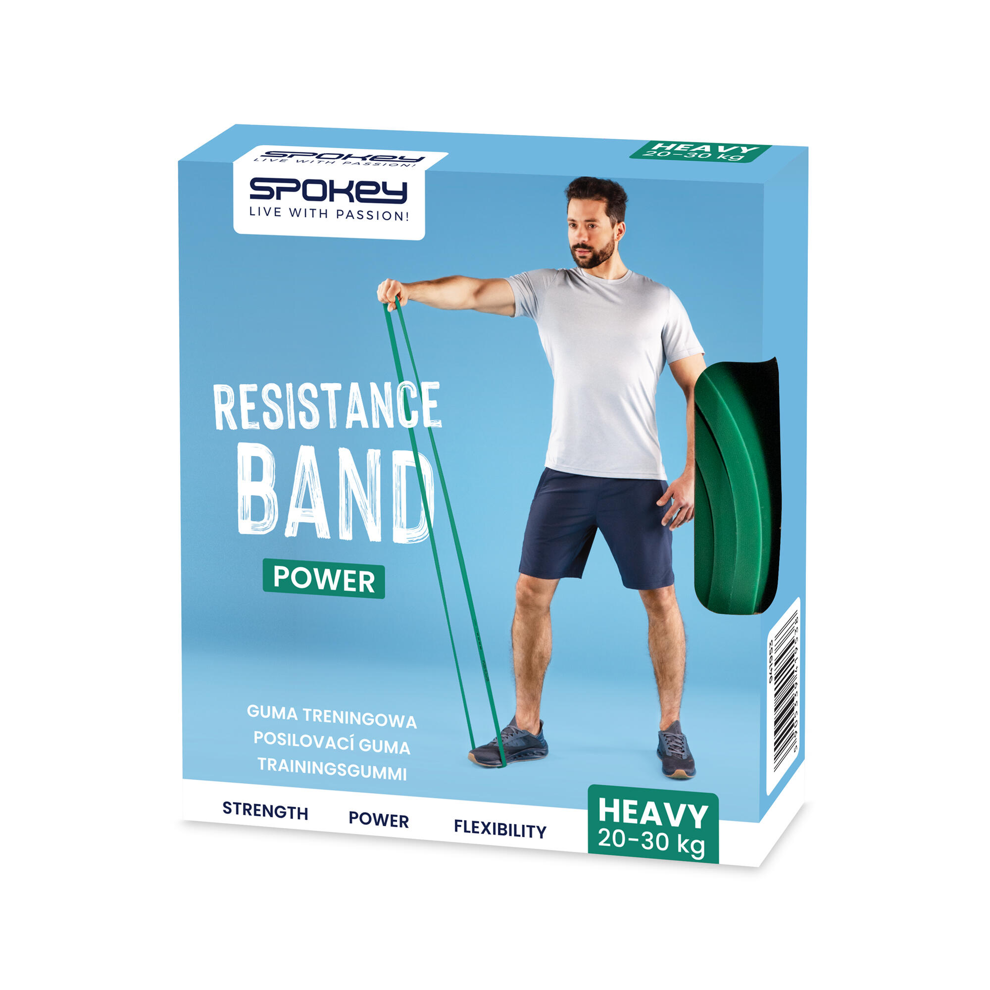 Spokey Power - Banda de fitness resistente 6/6