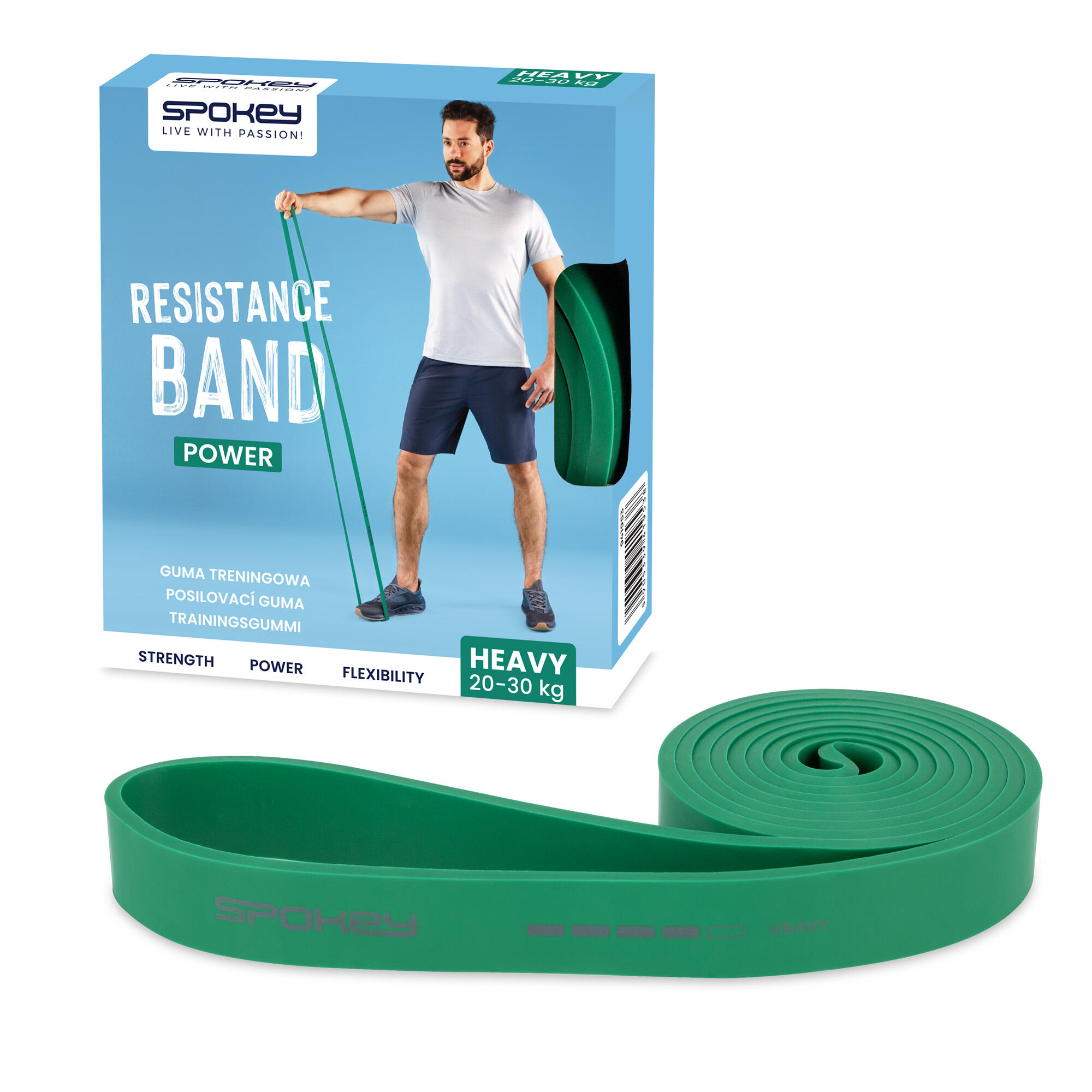 Spokey Power - Banda de fitness resistente 5/6