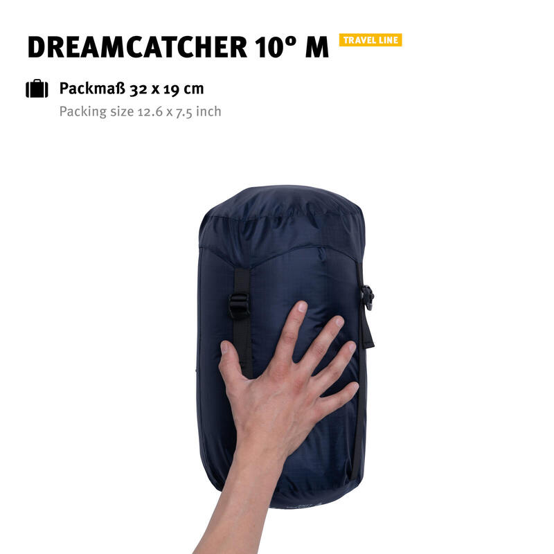 Decken-Schlafsack Dreamcatcher 10° blau