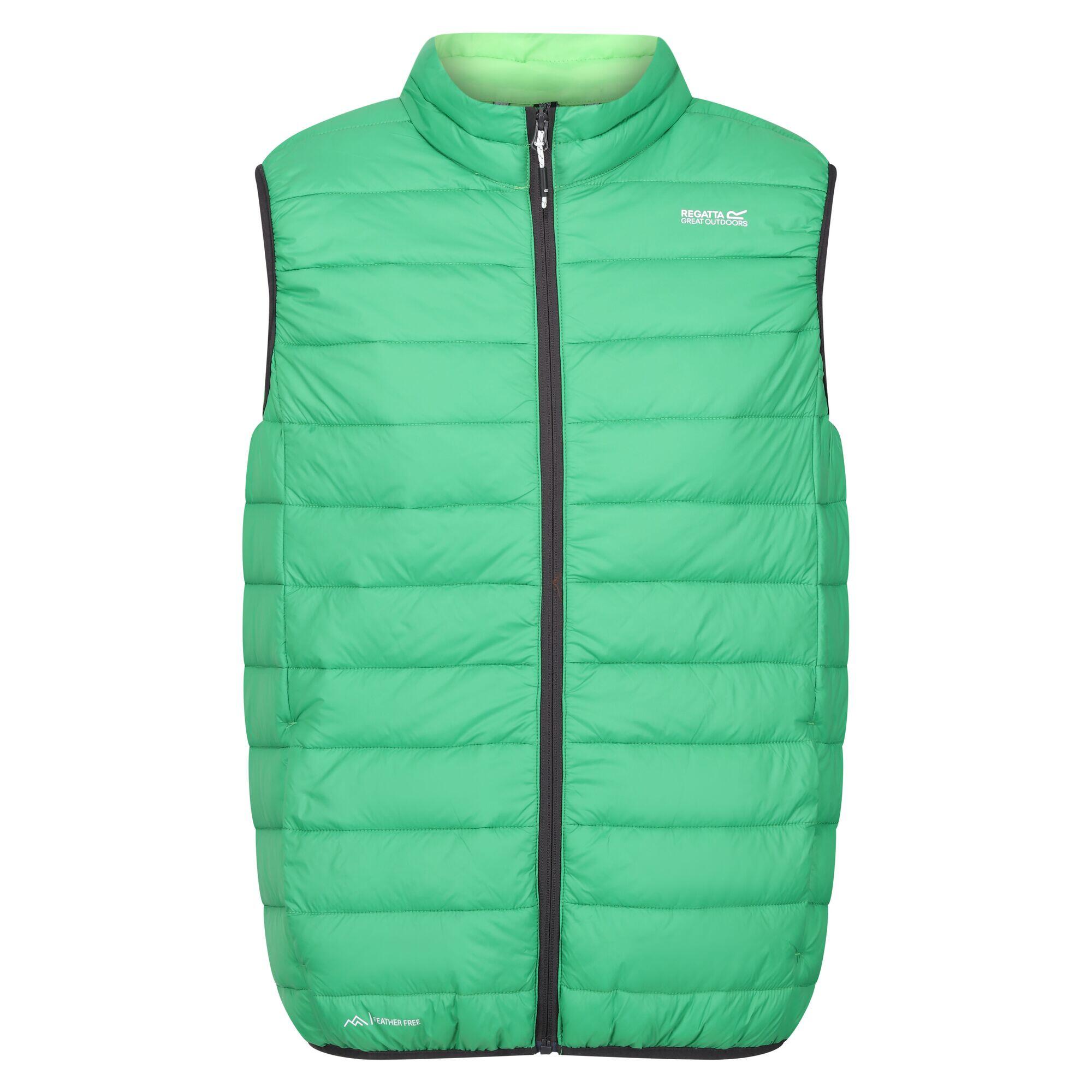 Mens Marizion Quilted Gilet (Field Green/Jasmine Green) 1/5