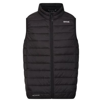 Heren marizion gewatteerd gilet (marine/gevaarlijk rood)