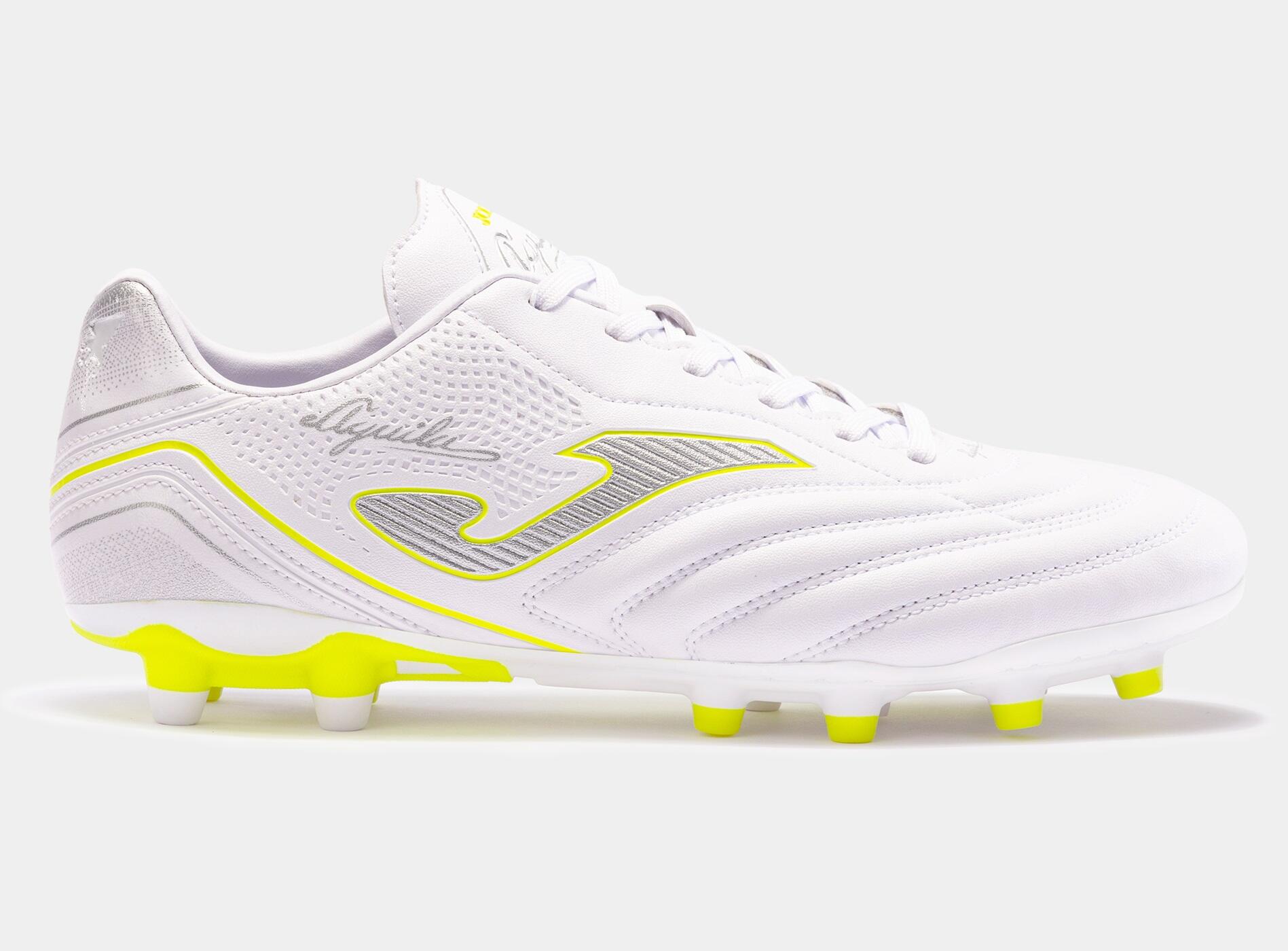 Chaussures Football Football Adulte Joma Aguila 24 FG Blanc 1/7
